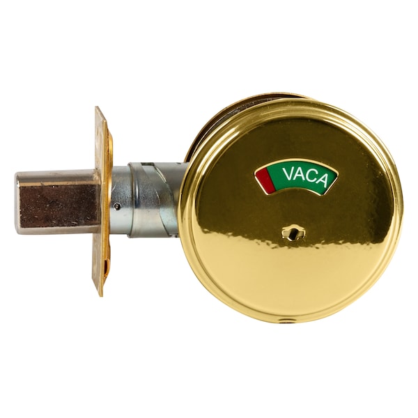Grade 2 Thumbturn with Occupancy Indicator Deadbolt, Keyless, US3